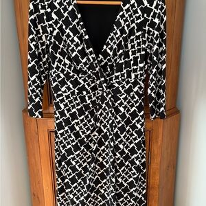 White House Black Market Geometric Dress